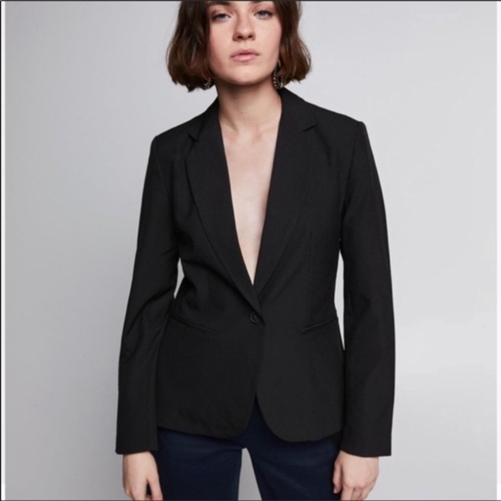 Zara Jet Black Blazer